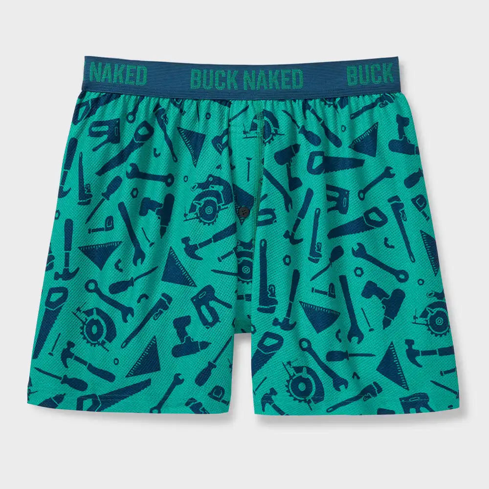 Men's Buck Naked Pattern Boxers