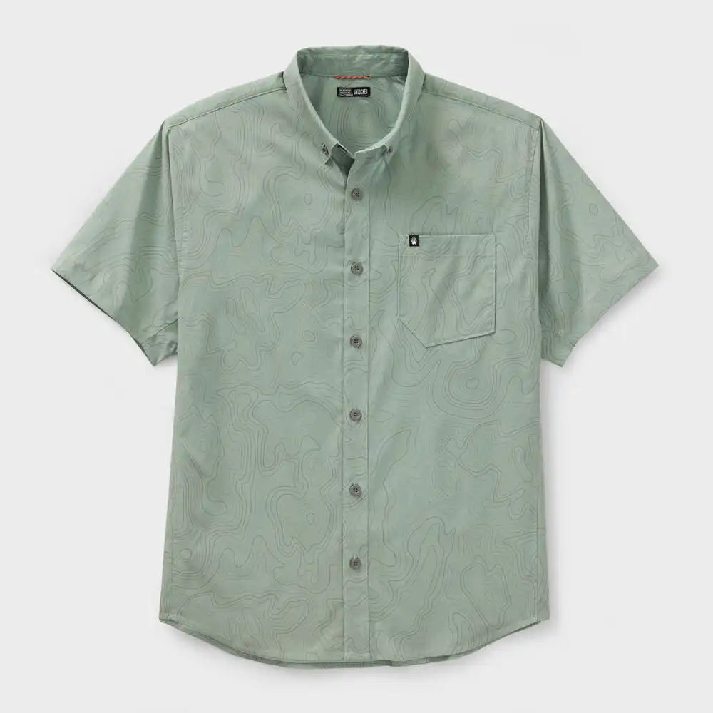 Men's AKHG Ventech Relaxed Fit Short Sleeve Shirt