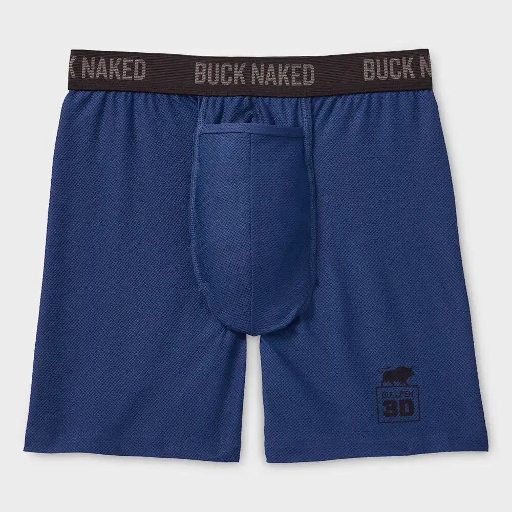 Men's Buck Naked Bullpen 3D Boxer Briefs