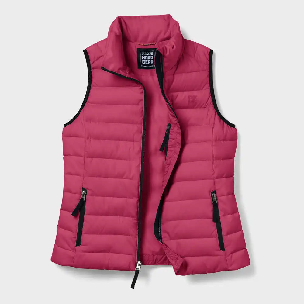 Women's Plus AKHG Puffin Mock Vest