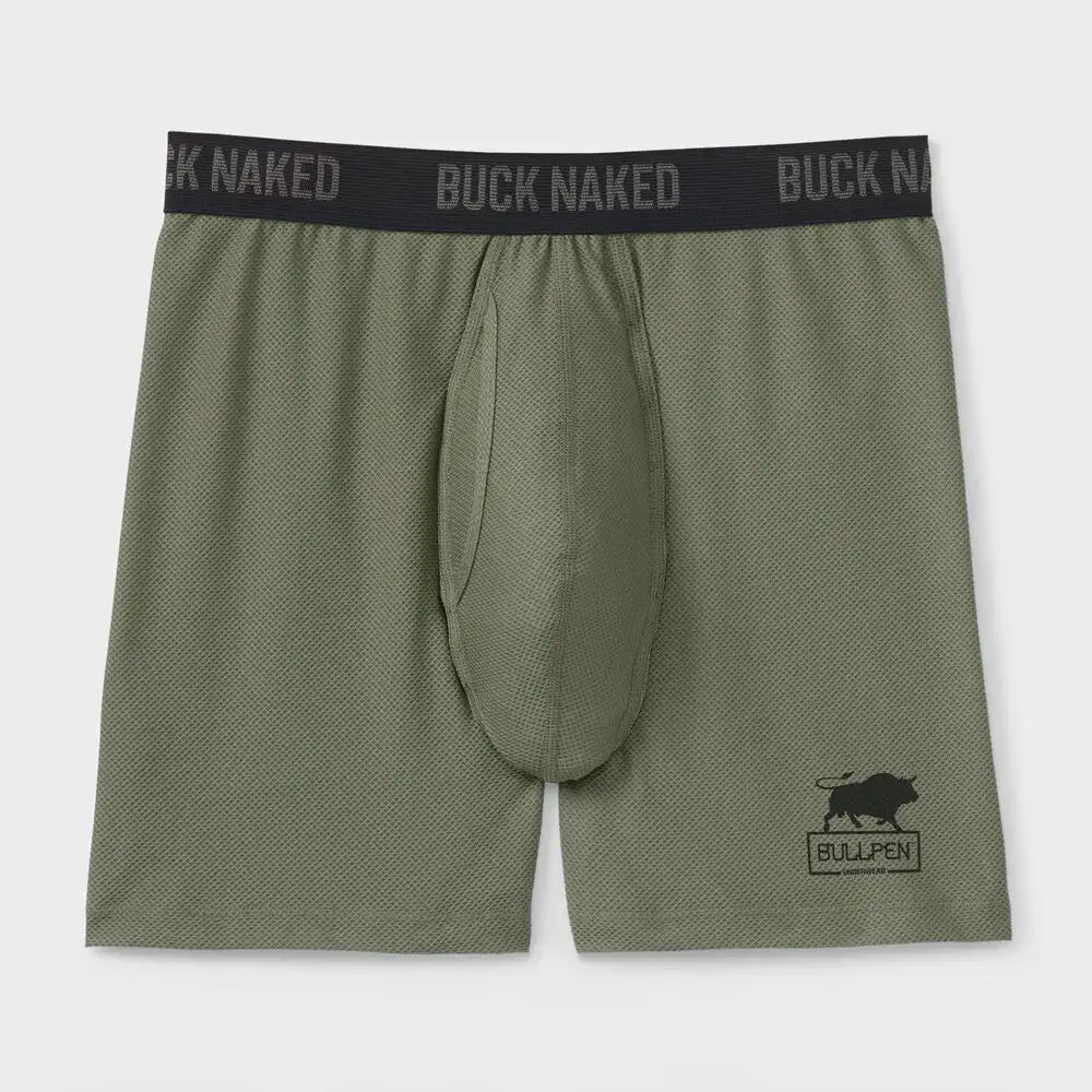 Men's Buck Naked Bullpen Boxer Briefs