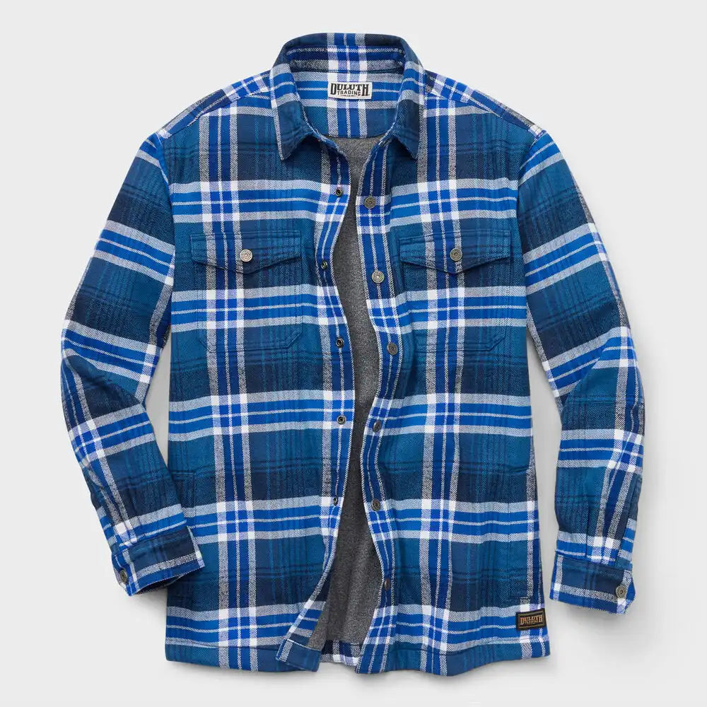 Men's Flapjack Fleece-lined Relaxed Fit Shirt Jac