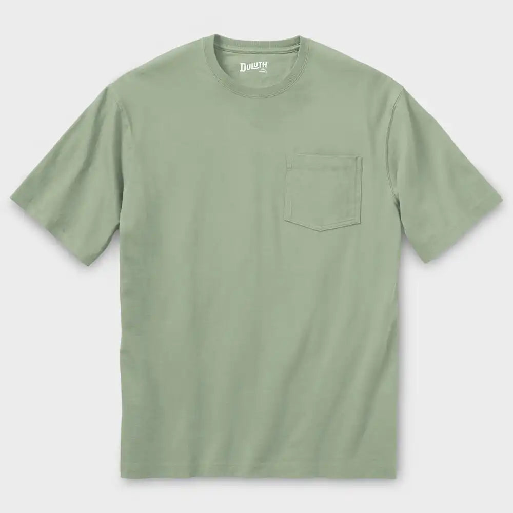 Men's Longtail T Relaxed Fit Short Sleeve Pocket Crew