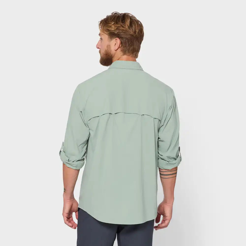 Men's AKHG Sol Survivor Snap-Front Long Sleeve Shirt