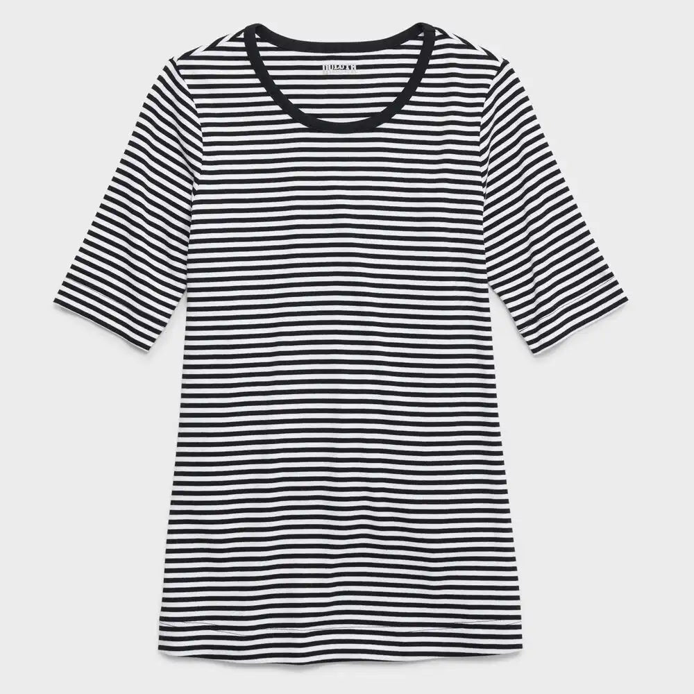 Women's Plus Longtail T Elbow Sleeve Scoopneck