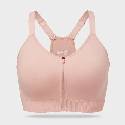 Women's Armachillo Seamless Zip-Front Bra