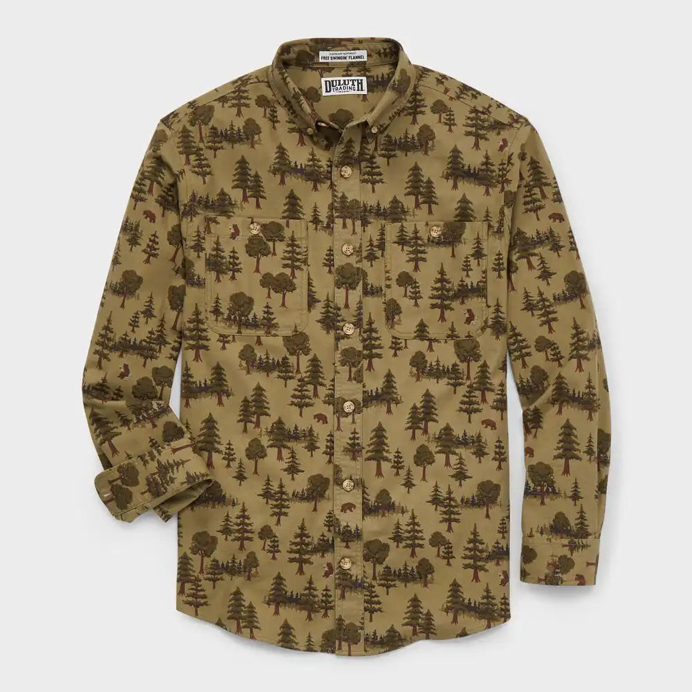 Men's Free Swingin' Flannel Relaxed Fit Shirt