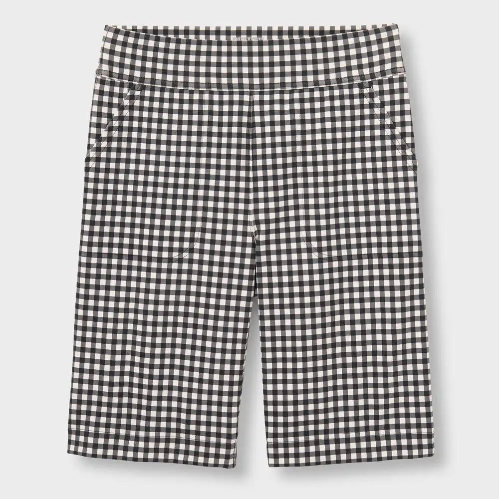 Women's NoGA Naturale Cotton Pull-On 10" Shorts
