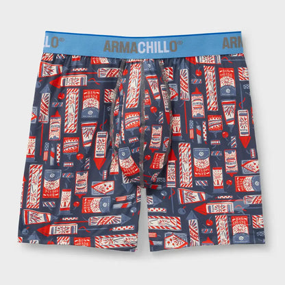 Men's Armachillo Pattern Bullpen Boxer Briefs