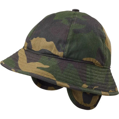 Warden's Waxed Earflap Bucket Hat