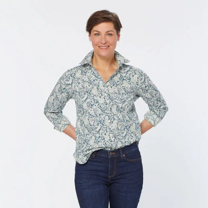 Women's Printmaker Cotton Poplin Long Sleeve Shirt