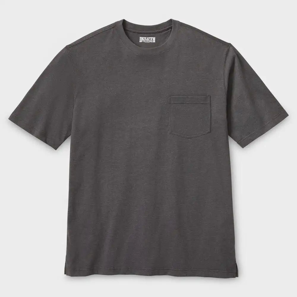 Men's Longtail T Standard Fit Short Sleeve Pocket Crew
