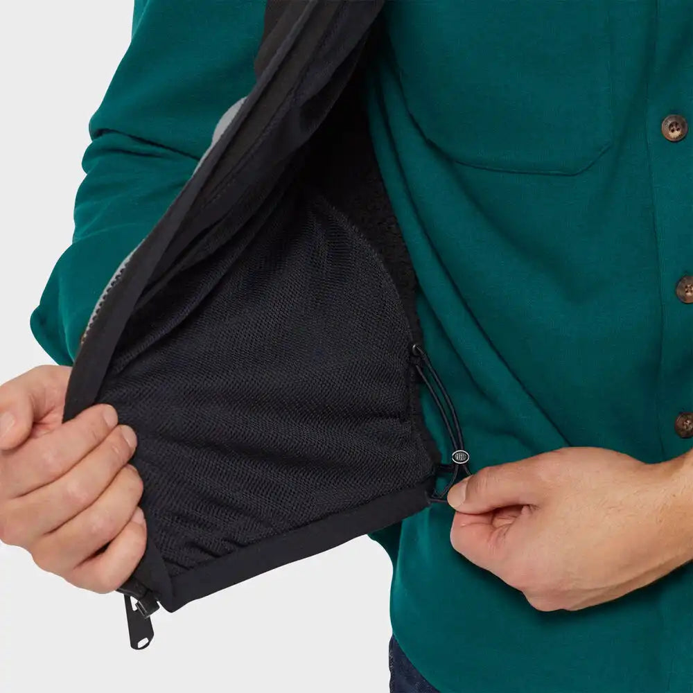 Men's Bear Hide Fleece Vest